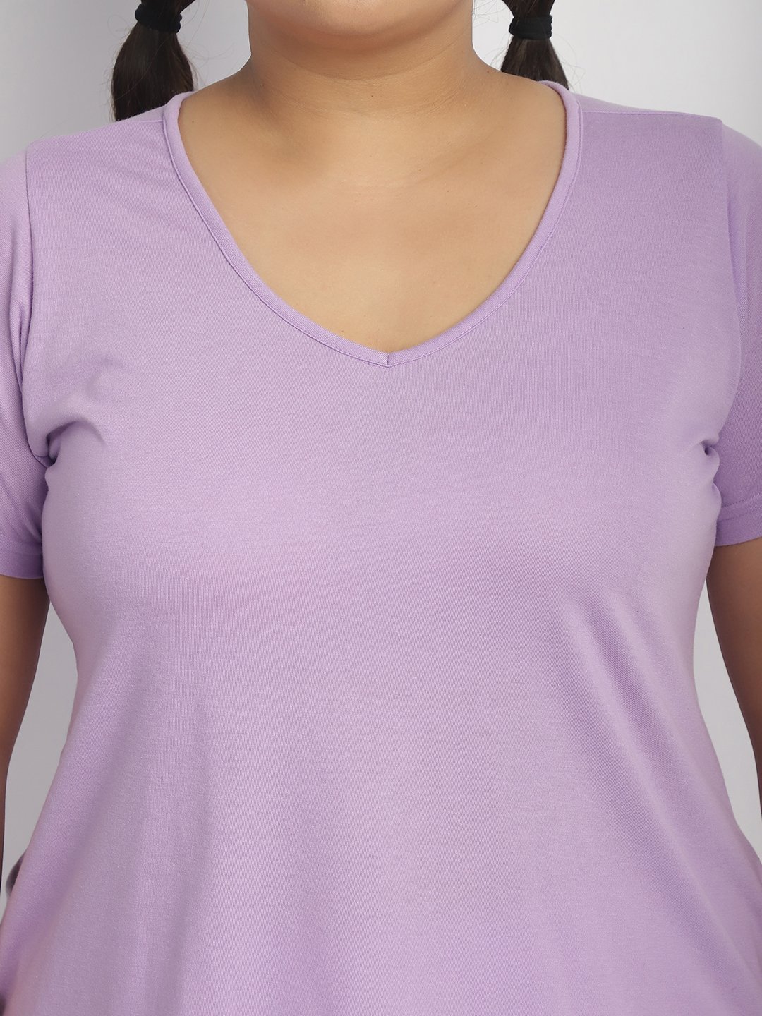 Cherry Cola Chill Tee: Lilac Color