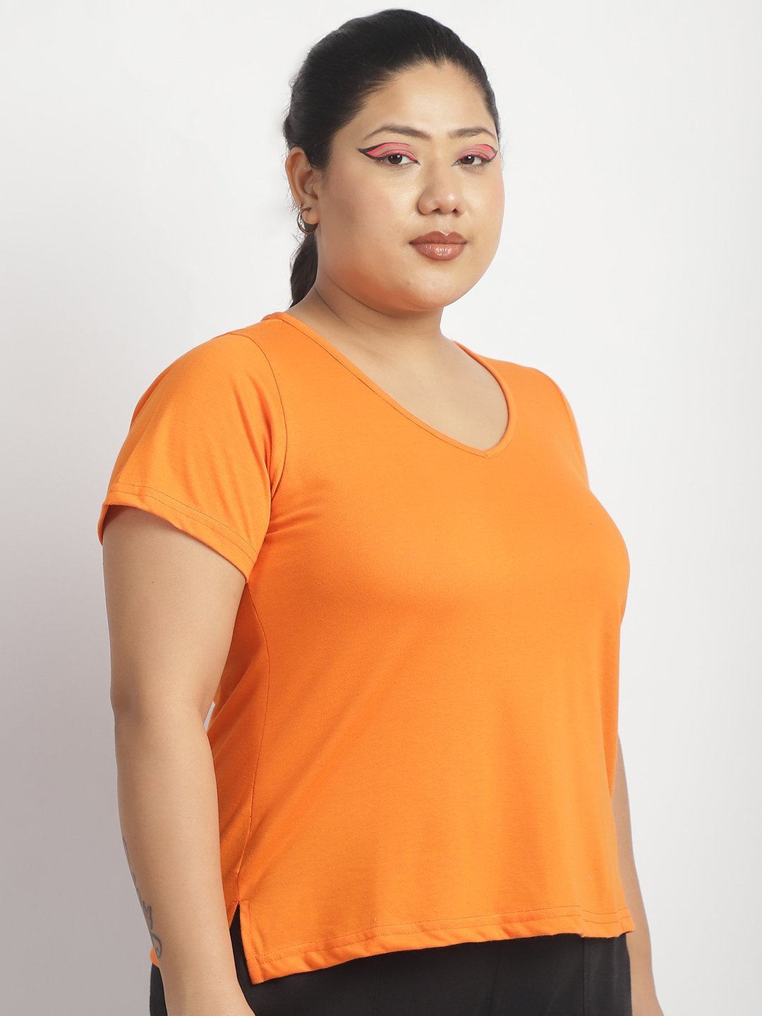 Cherry Cola Chill Tee: Orange Color