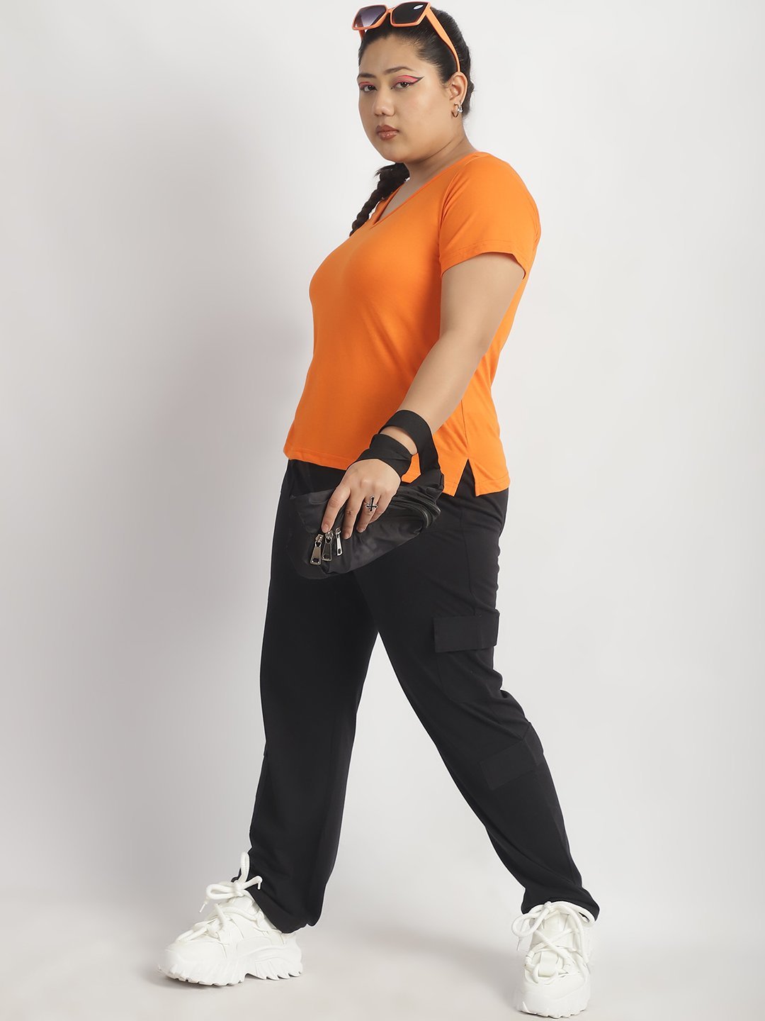 Cherry Cola Chill Tee: Orange Color