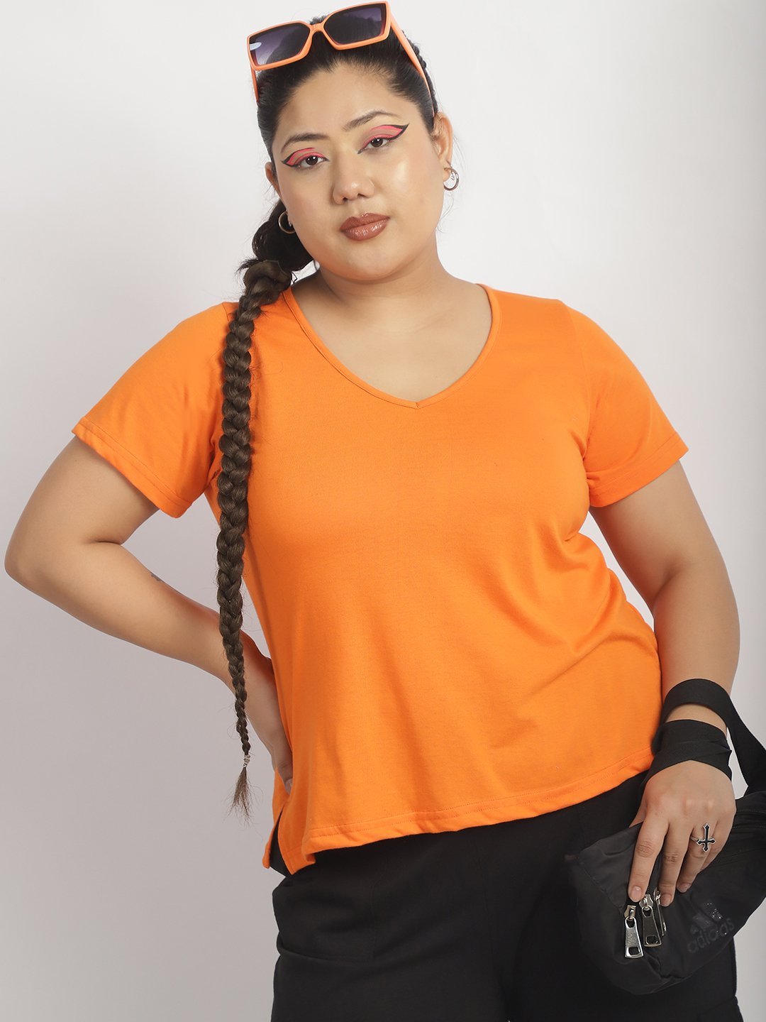 Cherry Cola Chill Tee: Orange Color