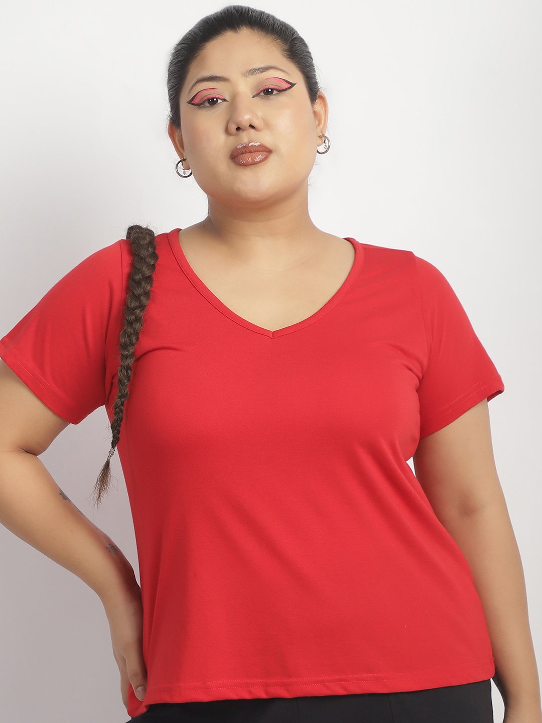 Cherry Cola Chill Tee: Red Color