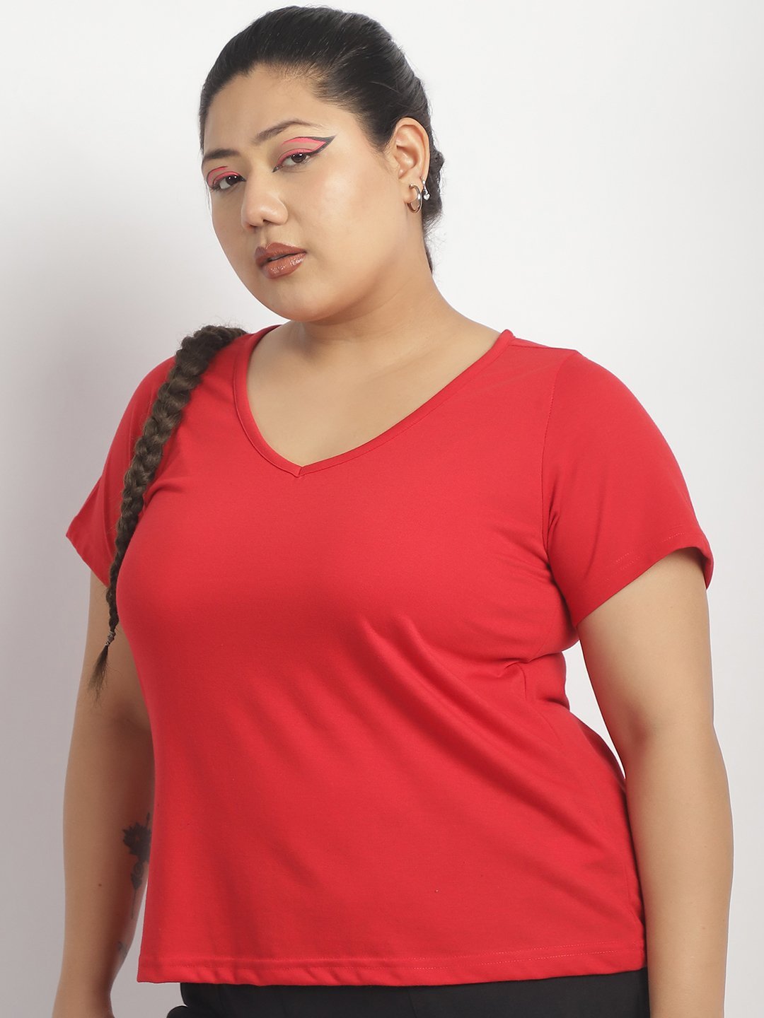 Cherry Cola Chill Tee: Red Color