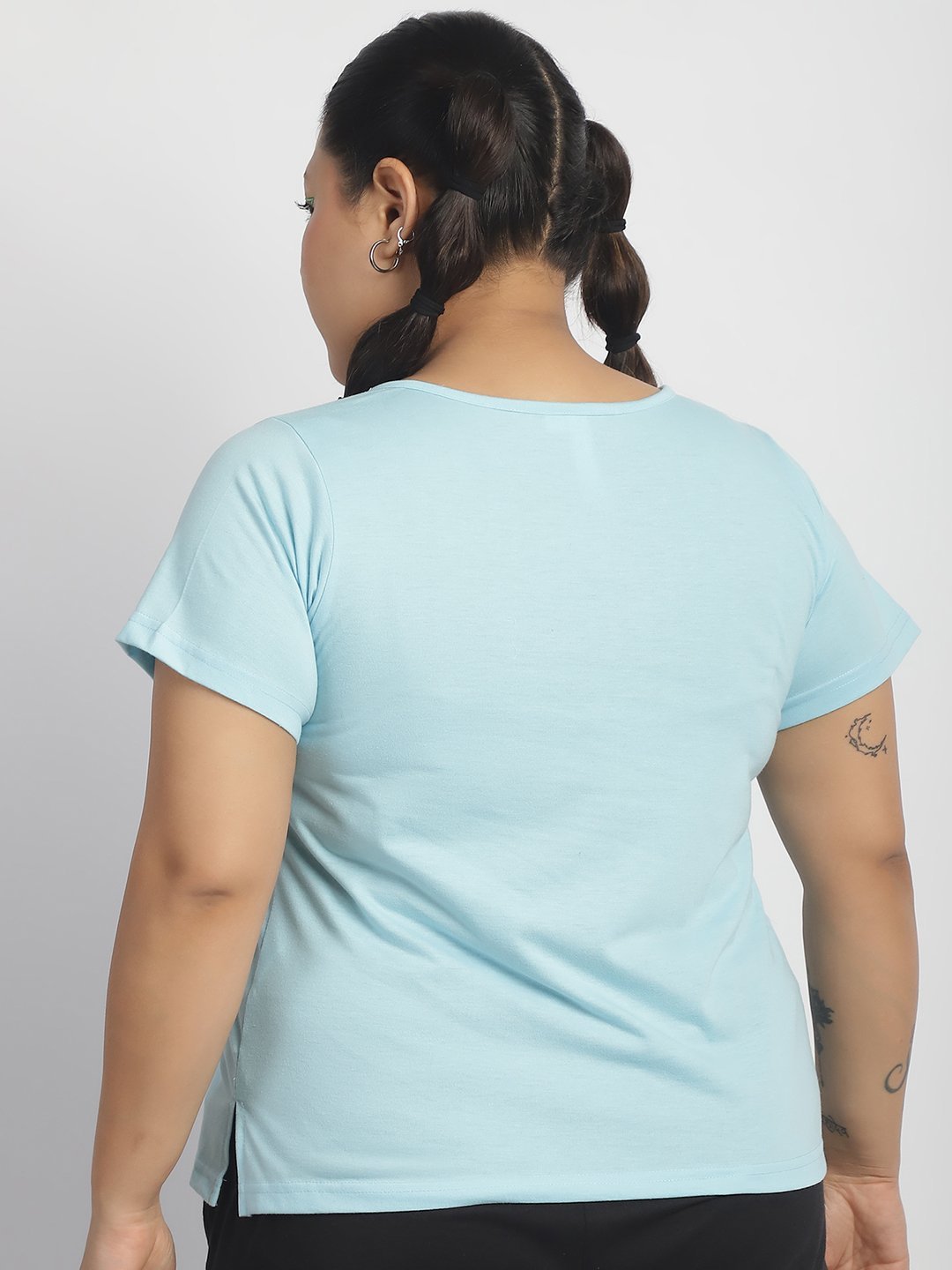 Cherry Cola Chill Tee: Sky Blue Color