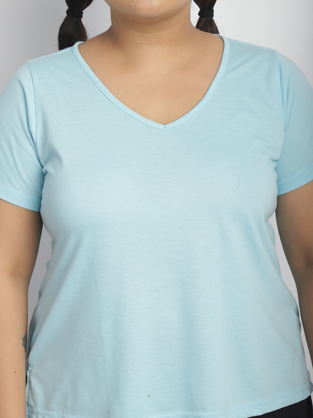 Cherry Cola Chill Tee: Sky Blue Color
