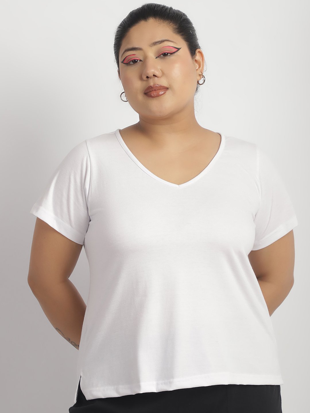 Cherry Cola Chill Tee: White Color