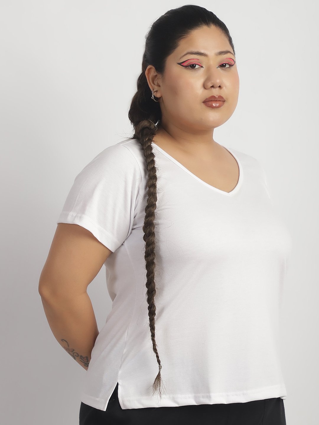Cherry Cola Chill Tee: White Color