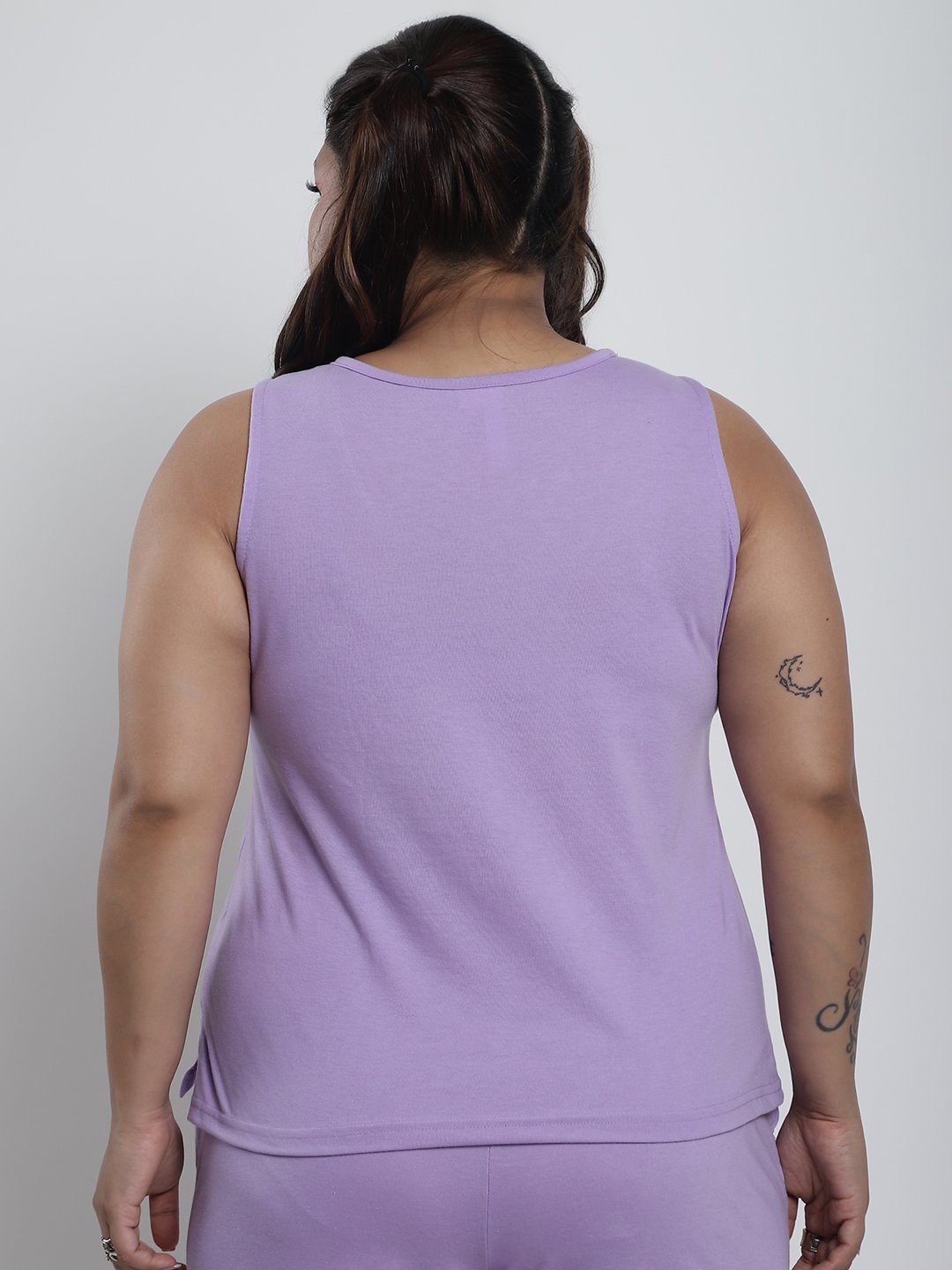 Tutti Frutti Tank Top : Lilac Color