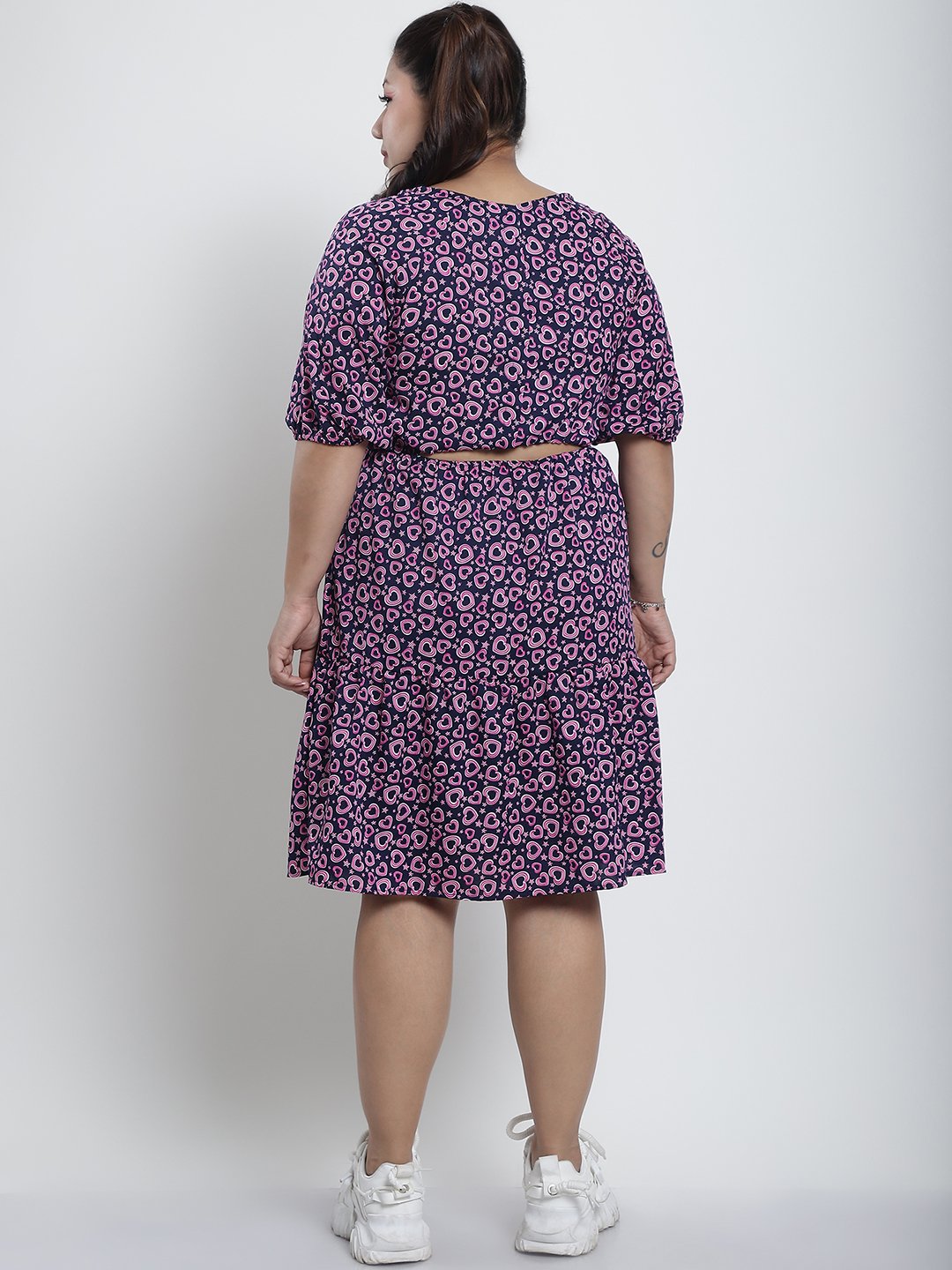 Summer Bliss Dress : HEART PRINT Color