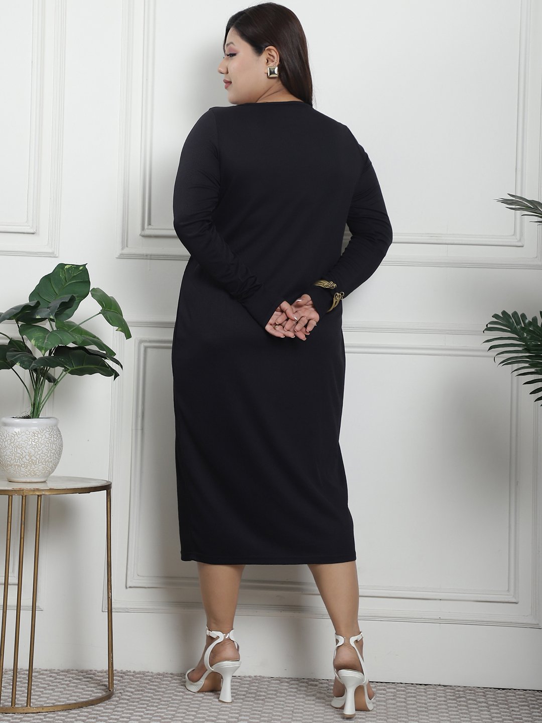 Comfort Dress : Black Color