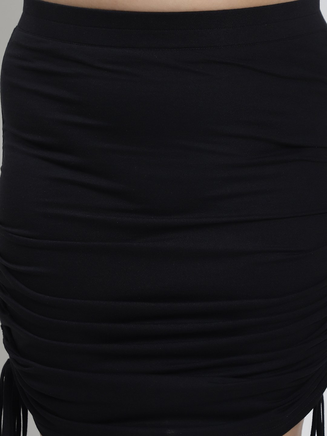 Flirt & Fun Skirt : Black Color