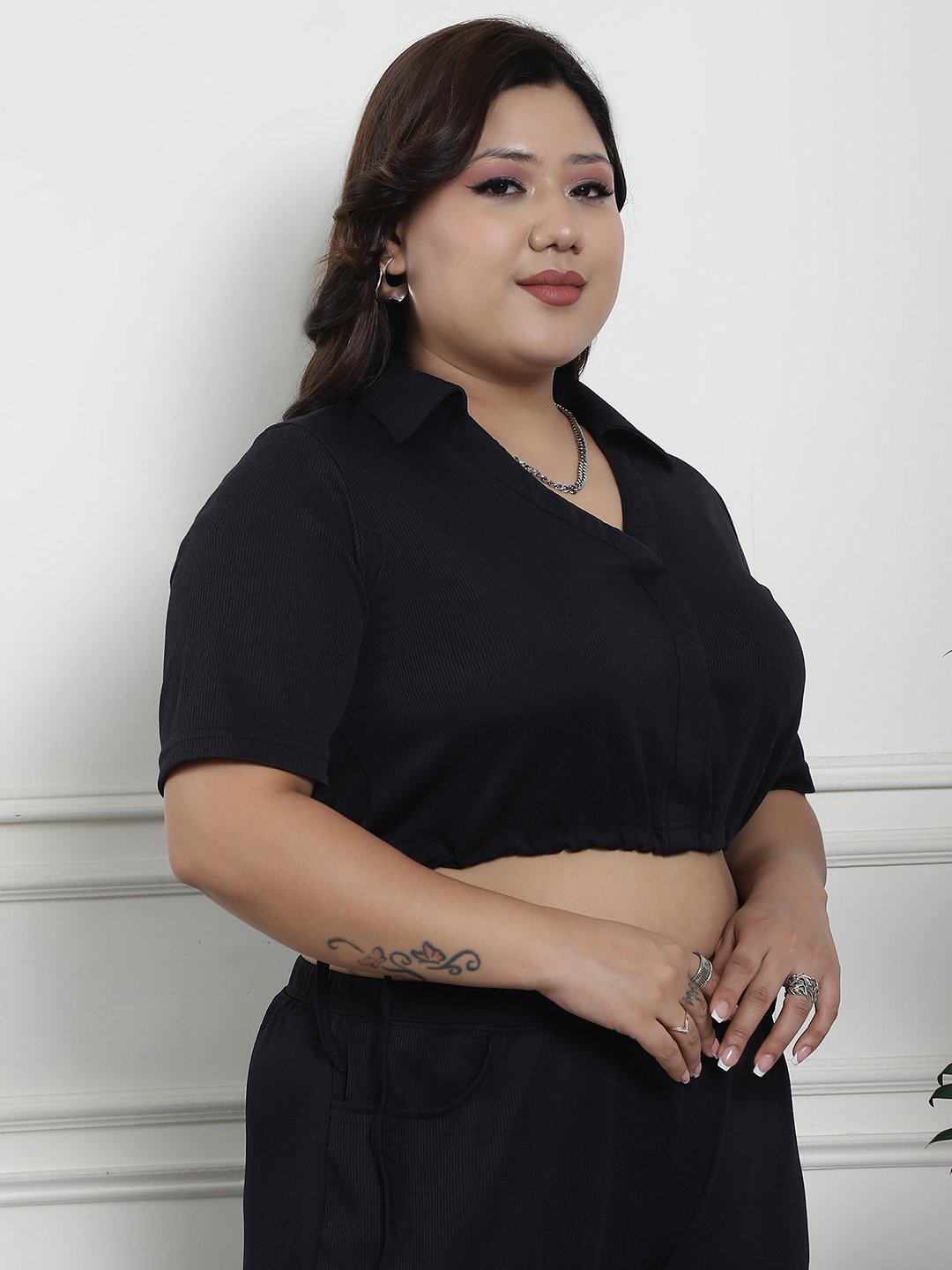 Effortless Chic Top : Black Color