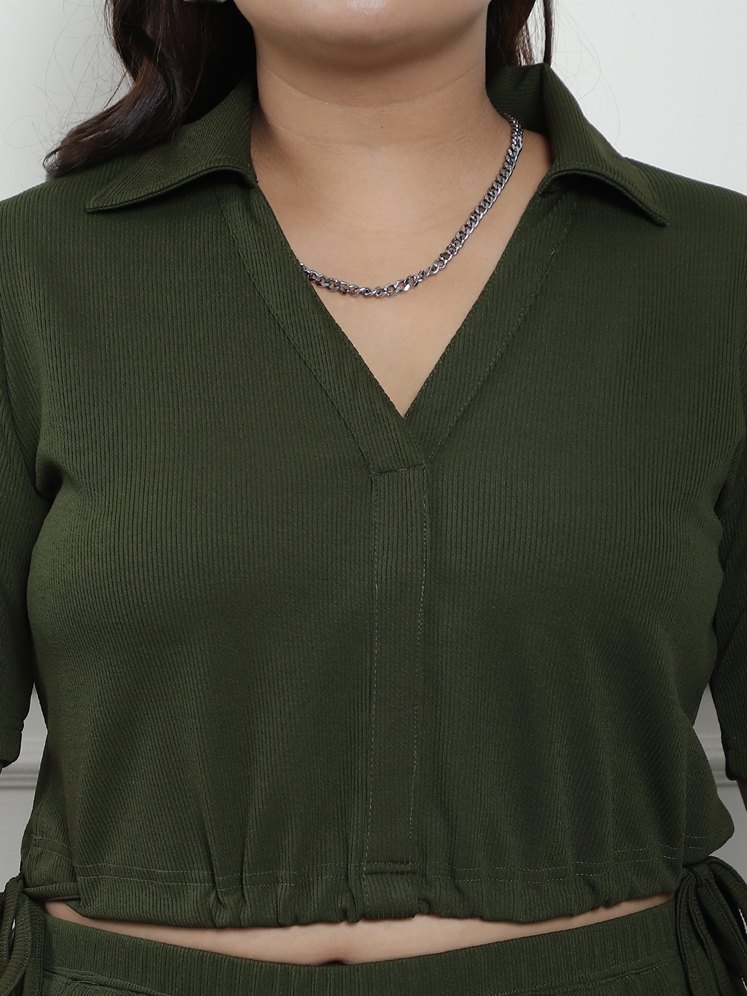 Effortless Chic Top : Olive Color