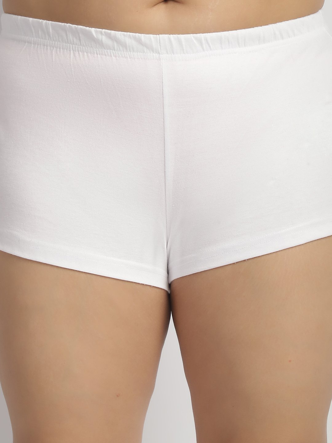 Cherry Pop Booty Shorts : White Color