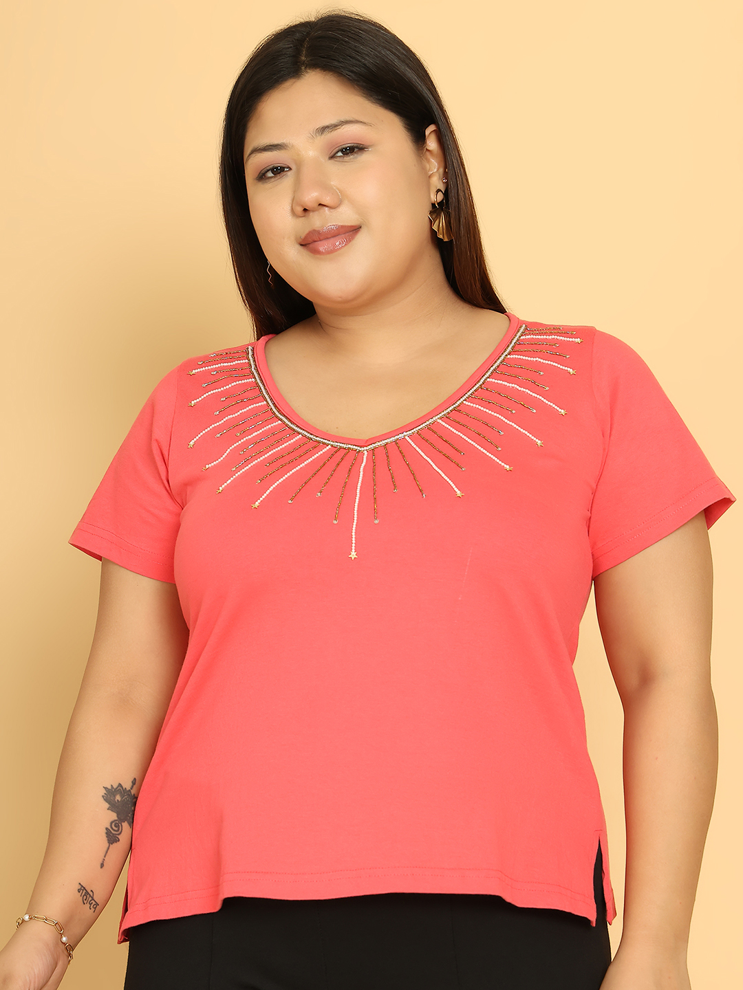 Sunbeam Soiré Peach Top