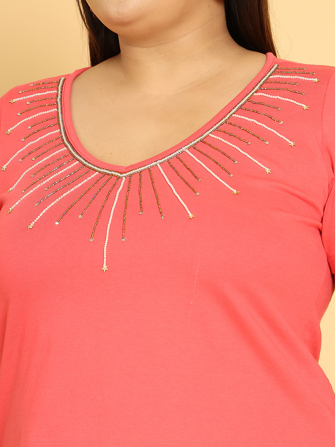 Sunbeam Soiré Peach Top